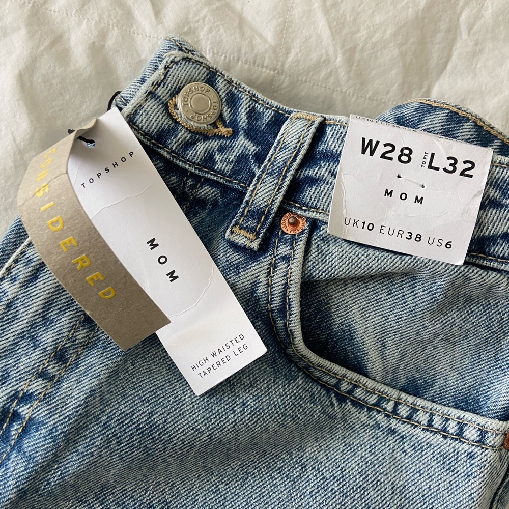 Top shop women’s mom jeans